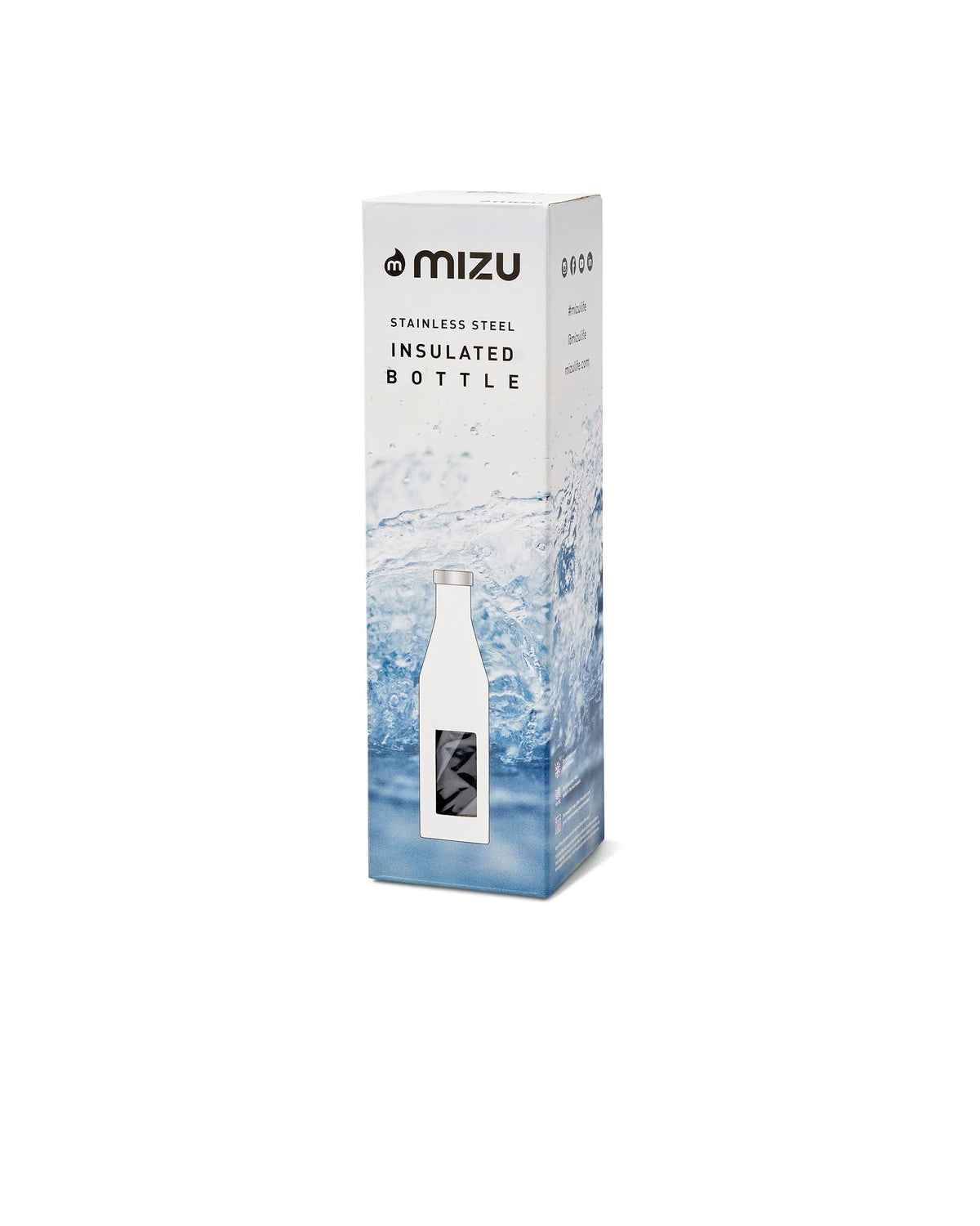 S6 Wordmark Mizu Water Bottle