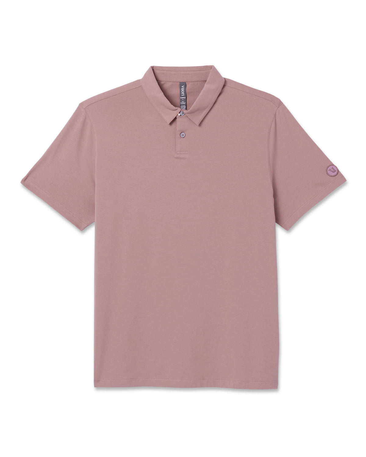 Short Sleeve Feather Polo
