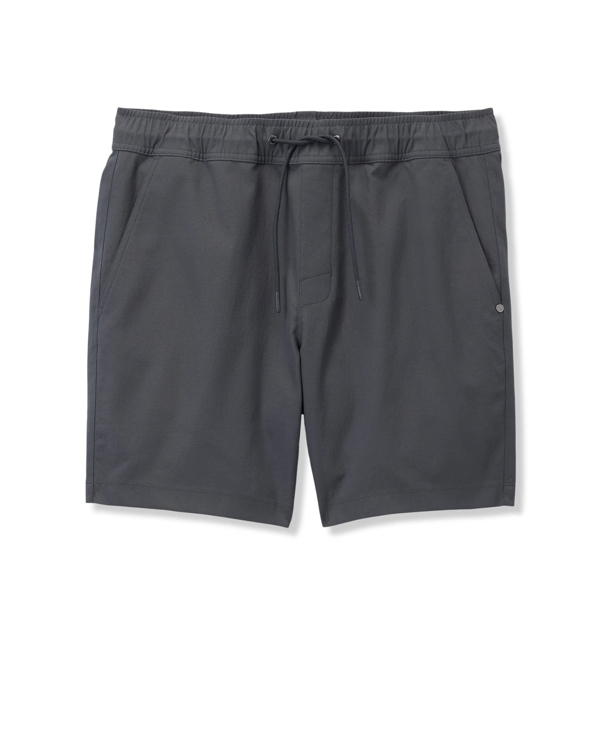 Cascade Crinkle Elastic Waist Short 8"