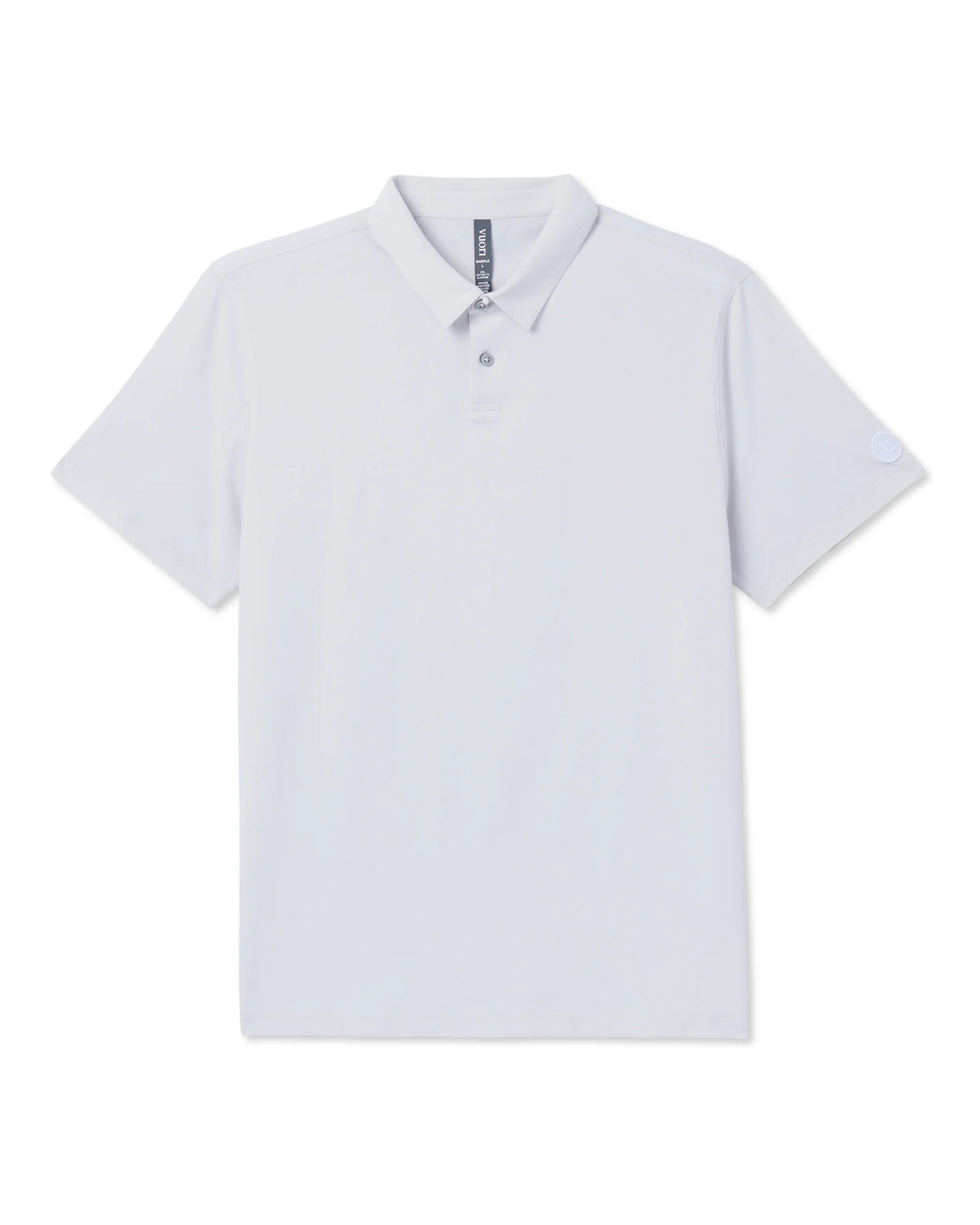 Short Sleeve Feather Polo