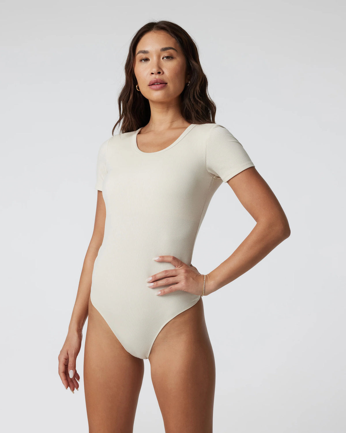 Short Sleeve Pose Bodysuit