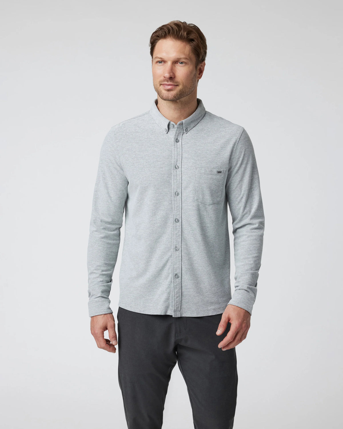 Long Sleeve Ace Button-Down