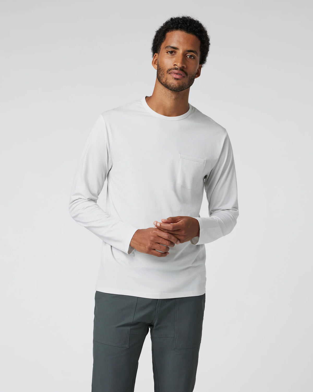 Long Sleeve Men's Feather Tee