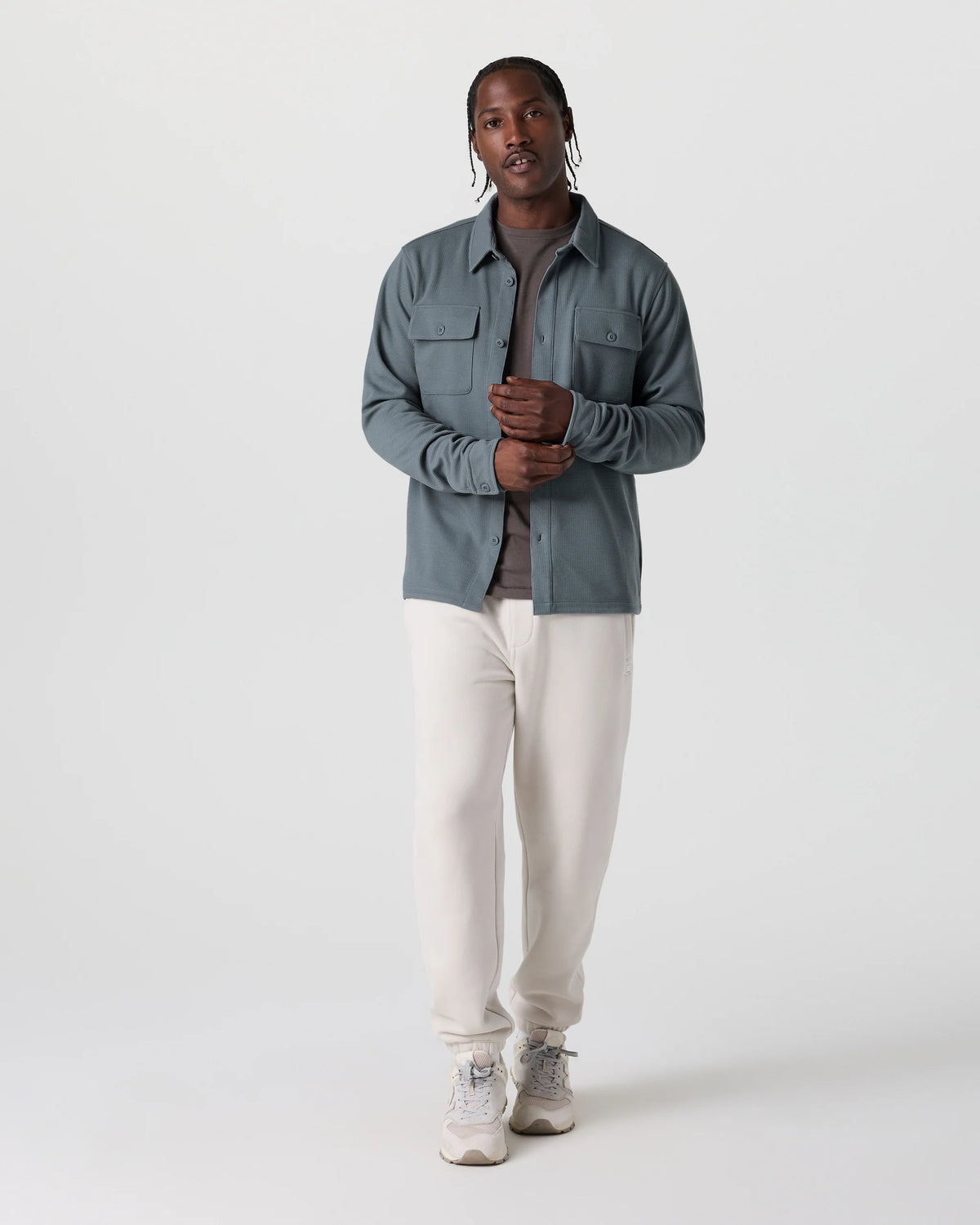 Waffle Shirt Jacket