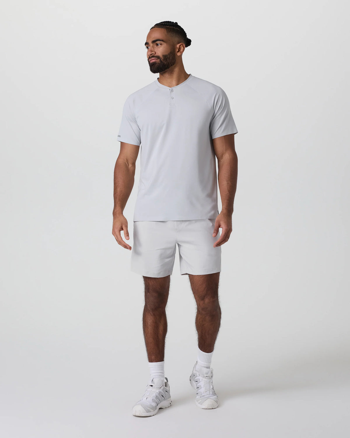 Short Sleeve Viewpoint Henley