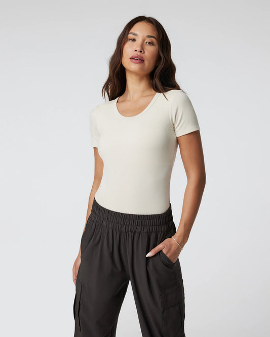 Short Sleeve Pose Bodysuit
