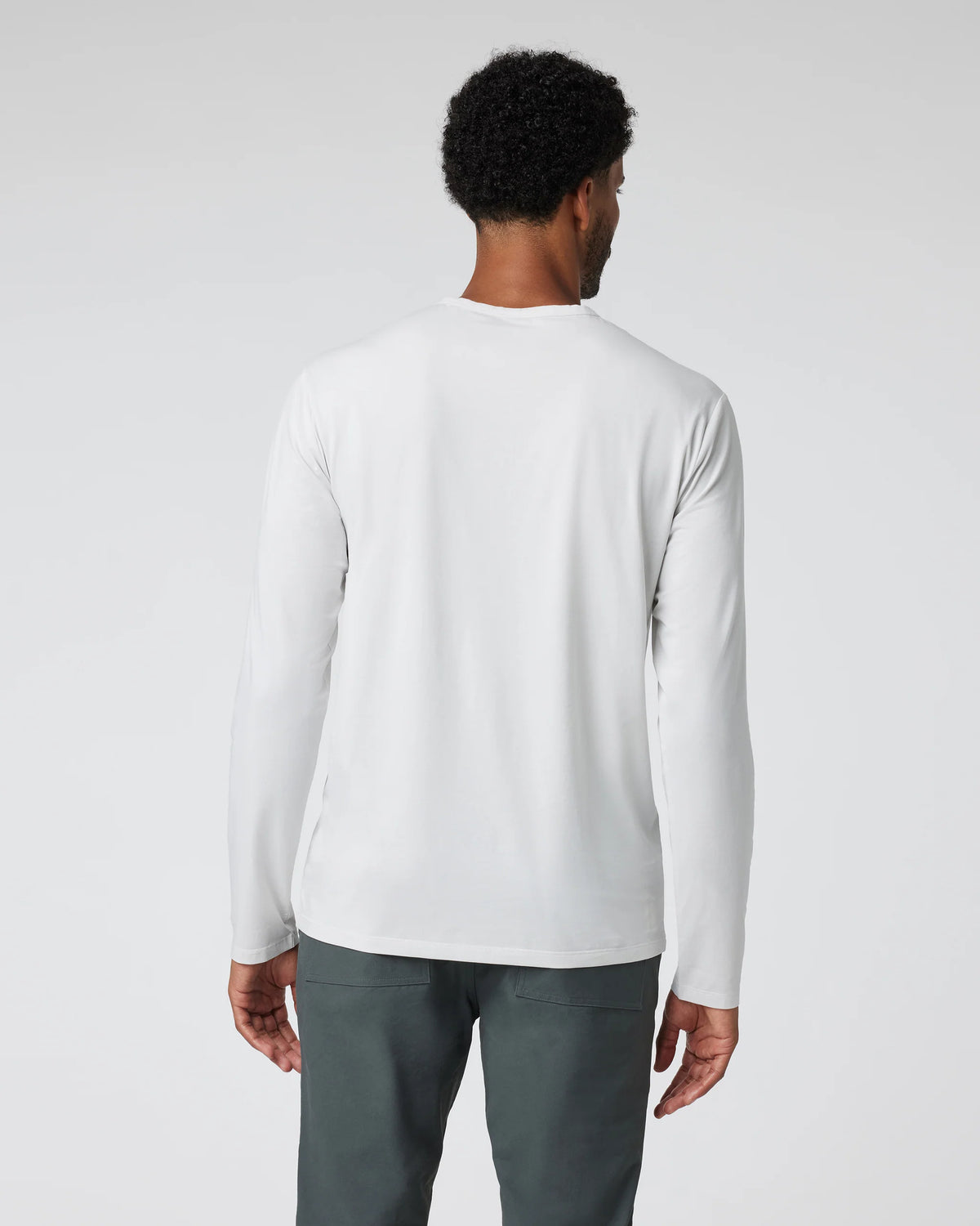 Long Sleeve Men's Feather Tee
