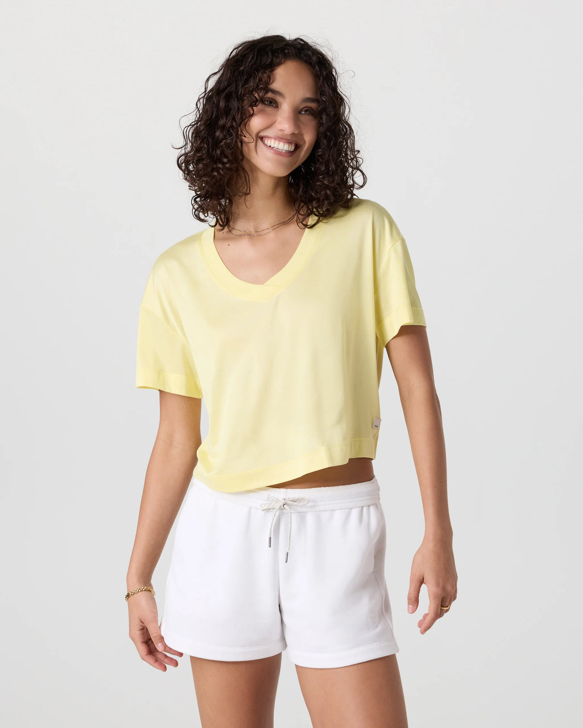 Short Sleeve Energy V-Neck Tee