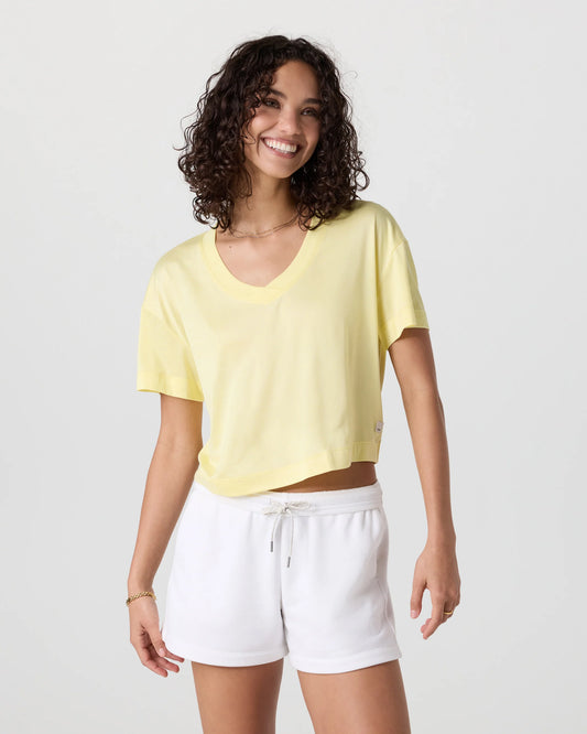 Short Sleeve Energy V-Neck Tee