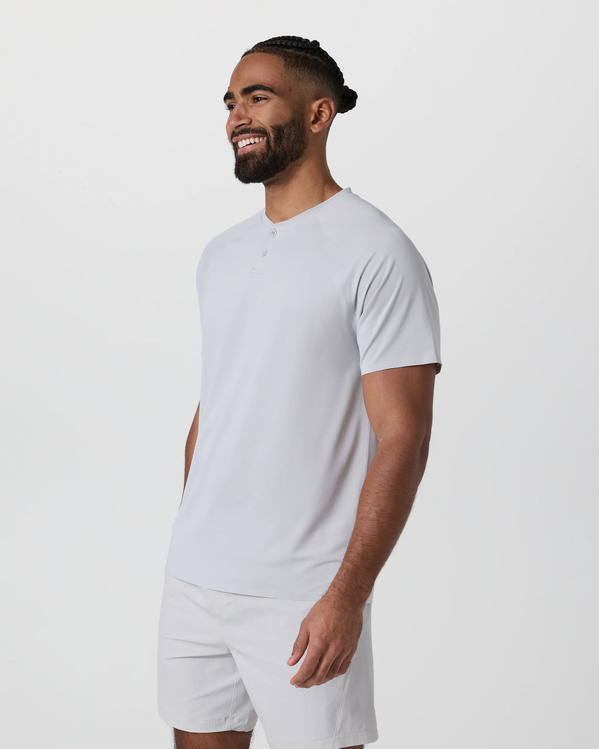 Short Sleeve Viewpoint Henley