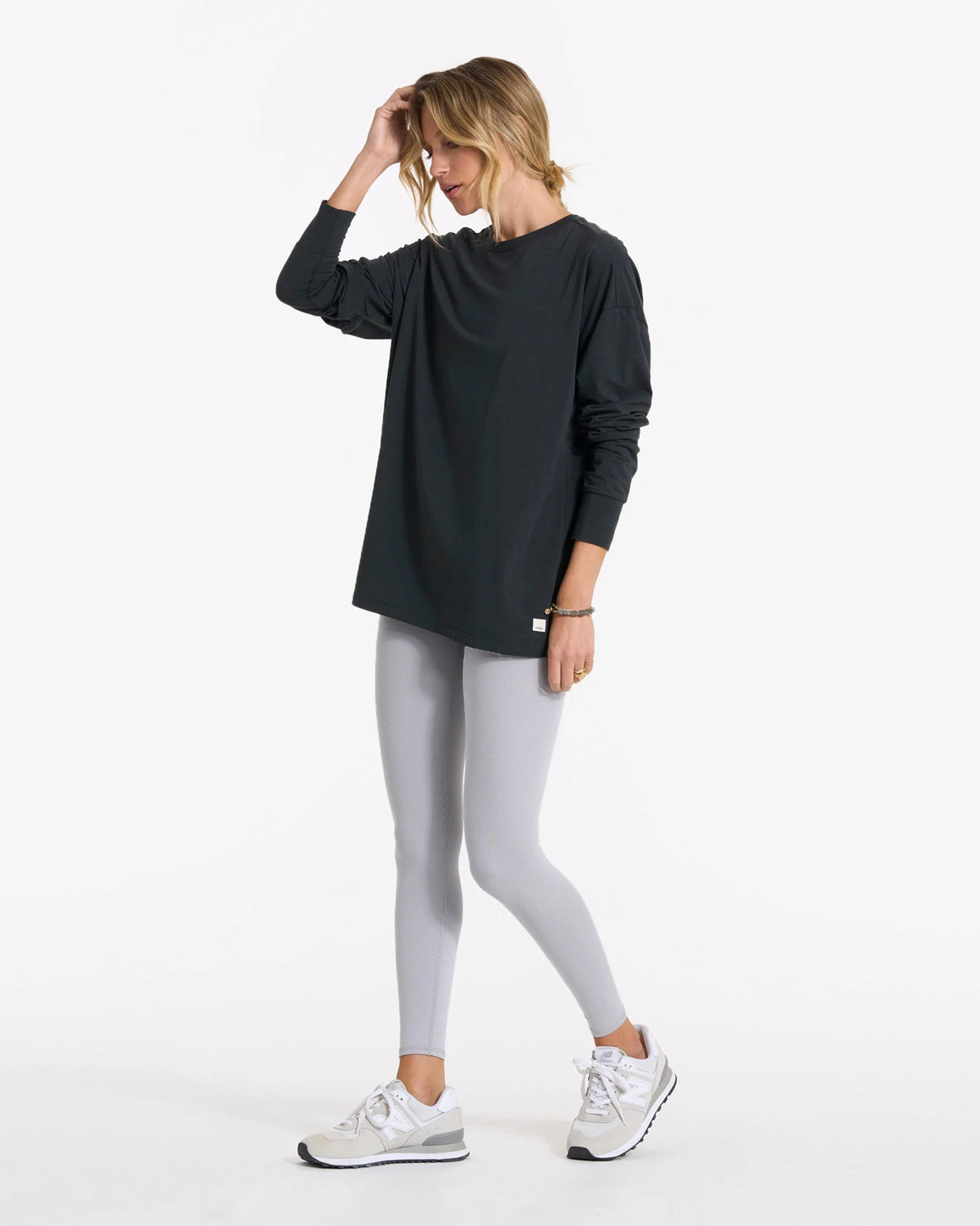 Long-Sleeve Feather Tee