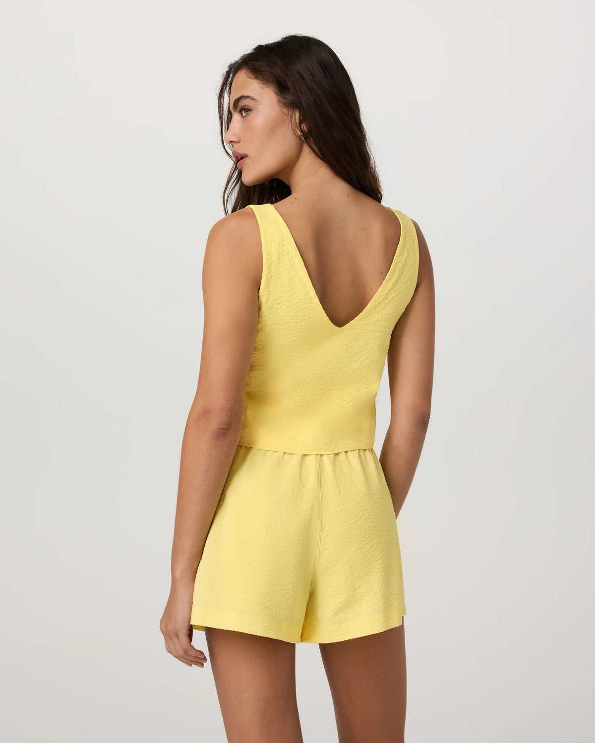 Villa Textured Crop Tank