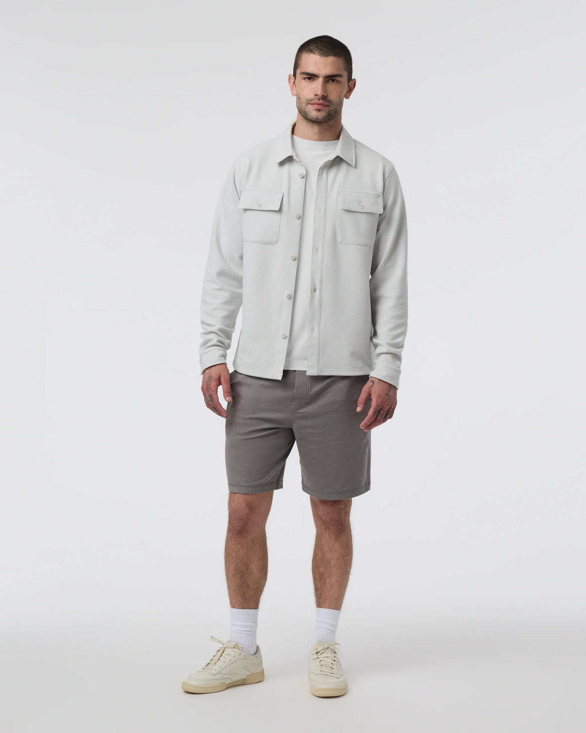 Waffle Shirt Jacket