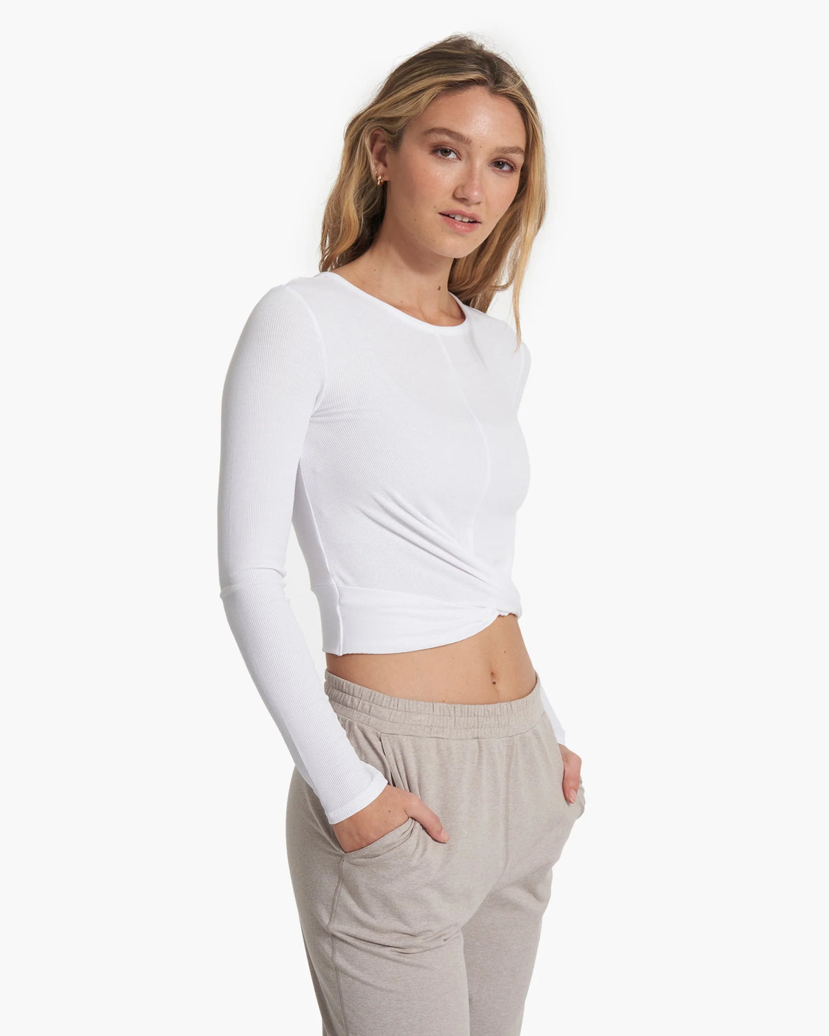 Long Sleeve Cove Twist Tee