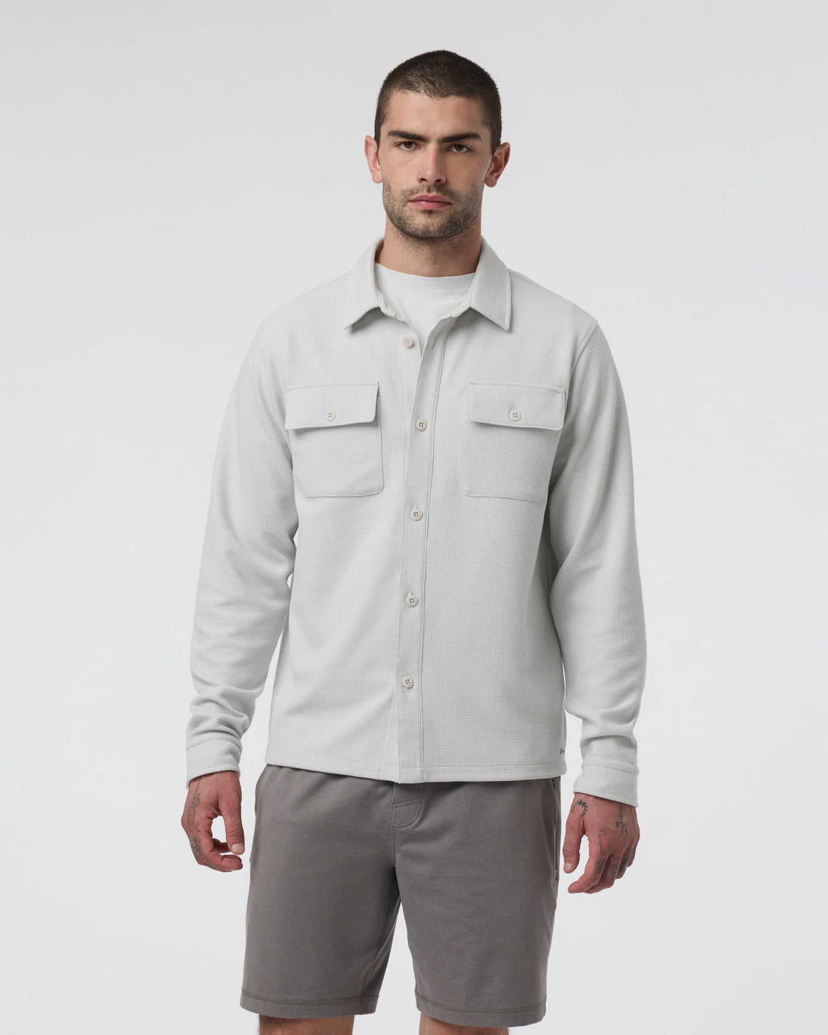 Waffle Shirt Jacket