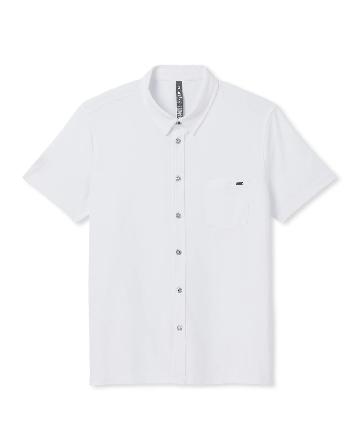 Short Sleeve Ace Button Down