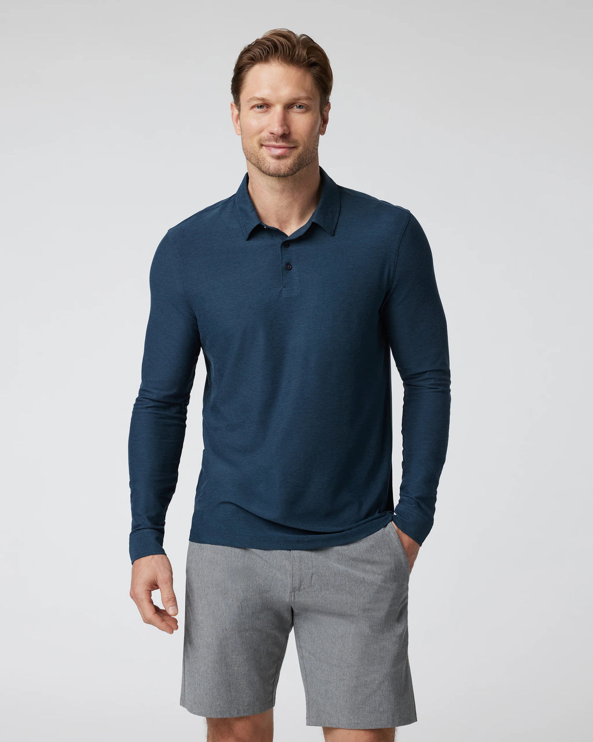 Long Sleeve Strato Tech Polo