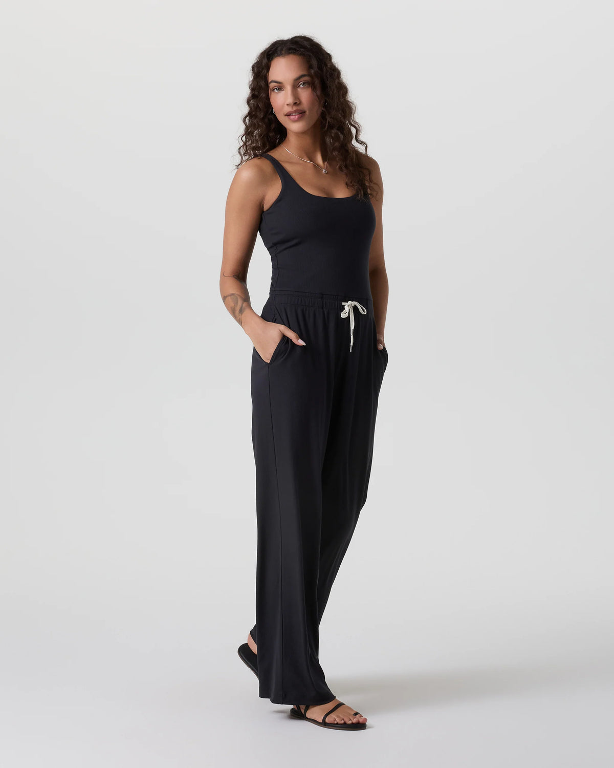 Pose Scoop Jumpsuit - Short