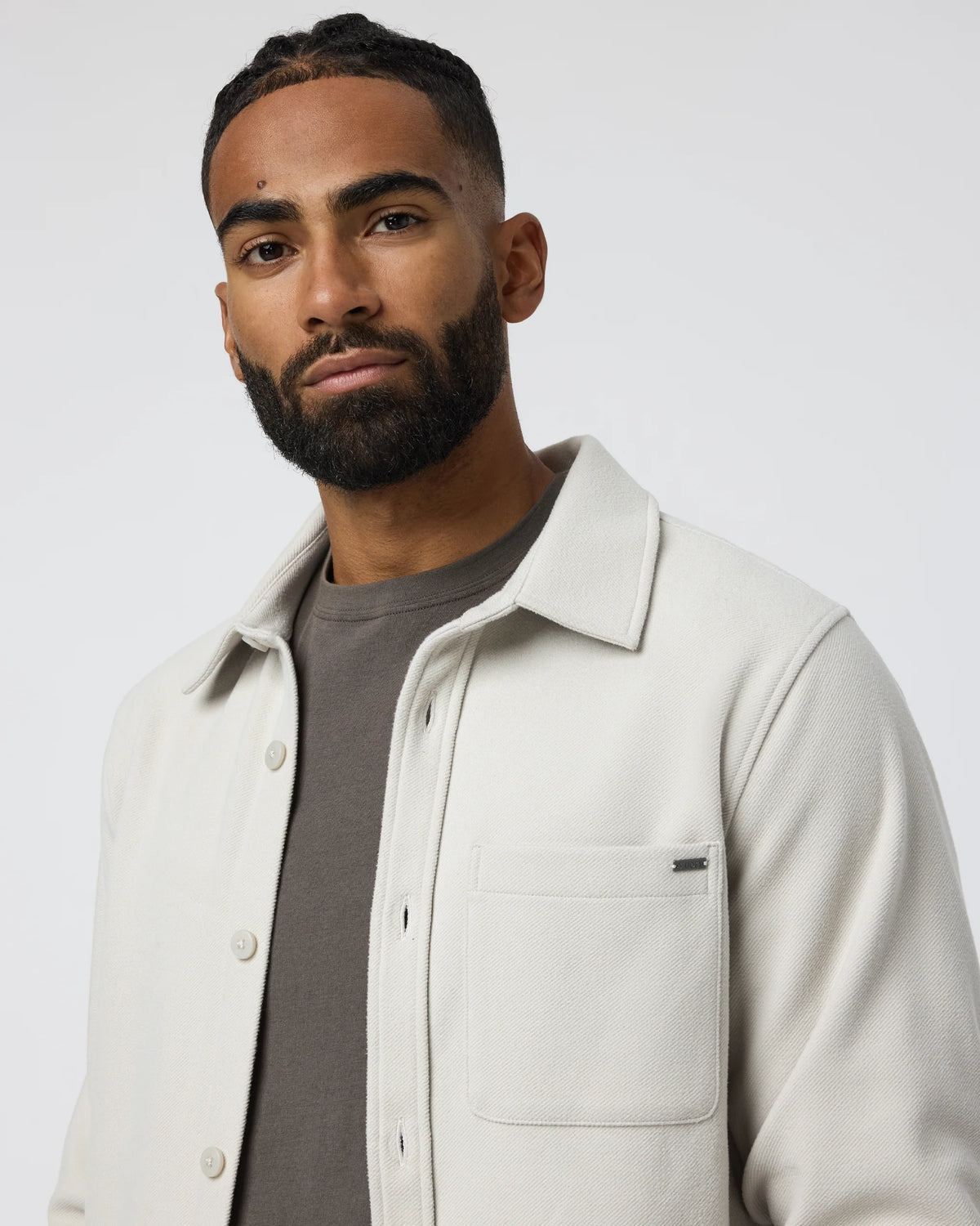 Beldon Shirt Jacket Knit Twill