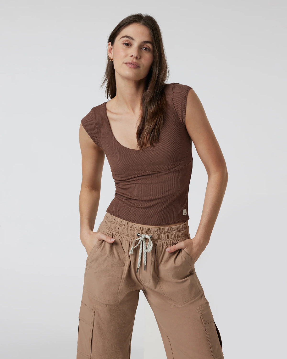 Sleeveless Cove V Neck