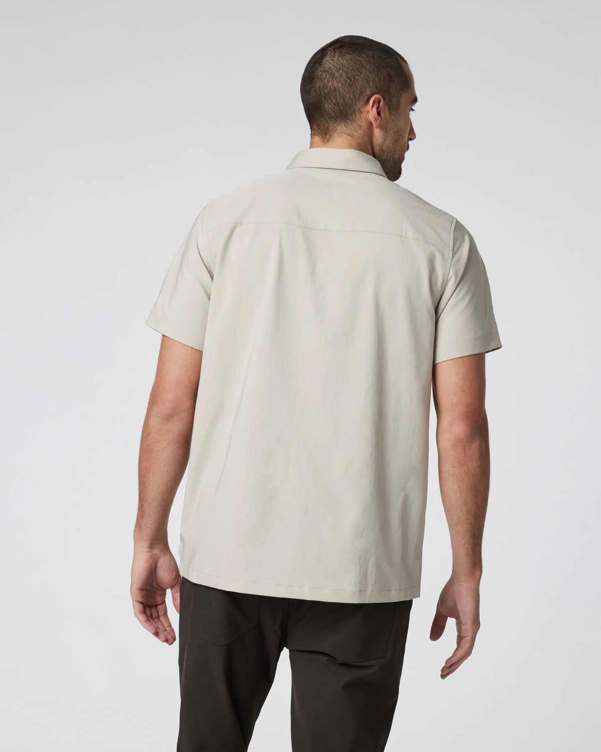 Short Sleeve Manhattan Button Down