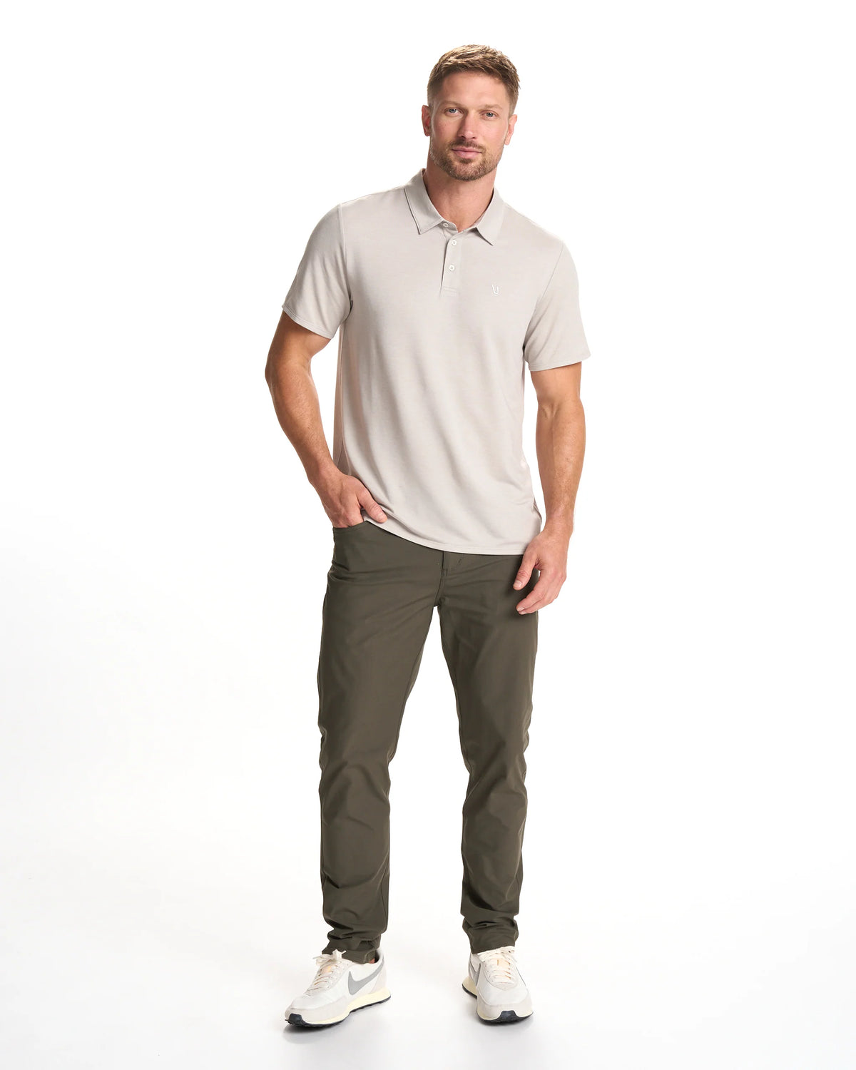 Knit Twill Polo