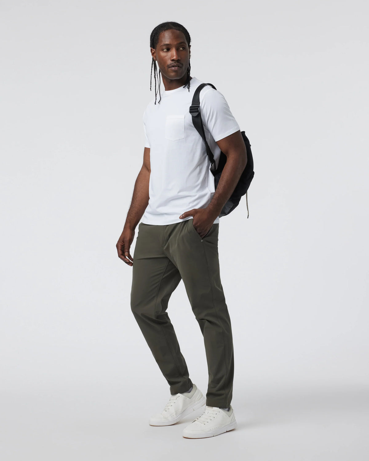 Meta Elastic Waist Pant