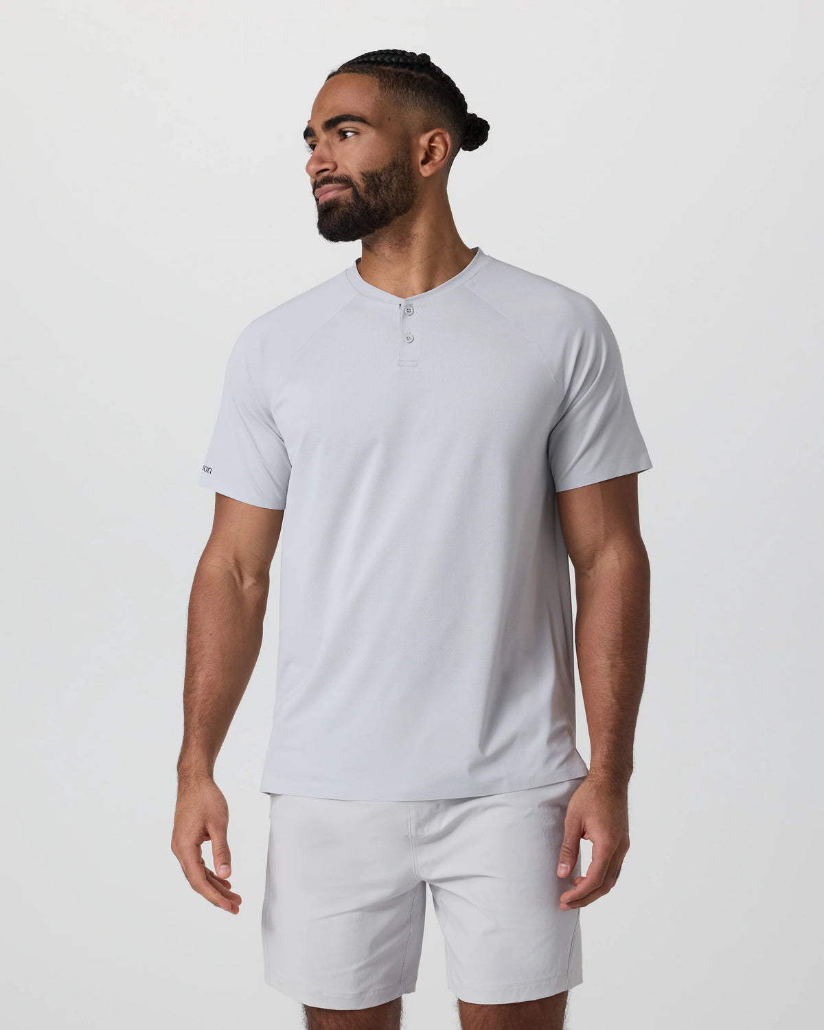 Short Sleeve Viewpoint Henley