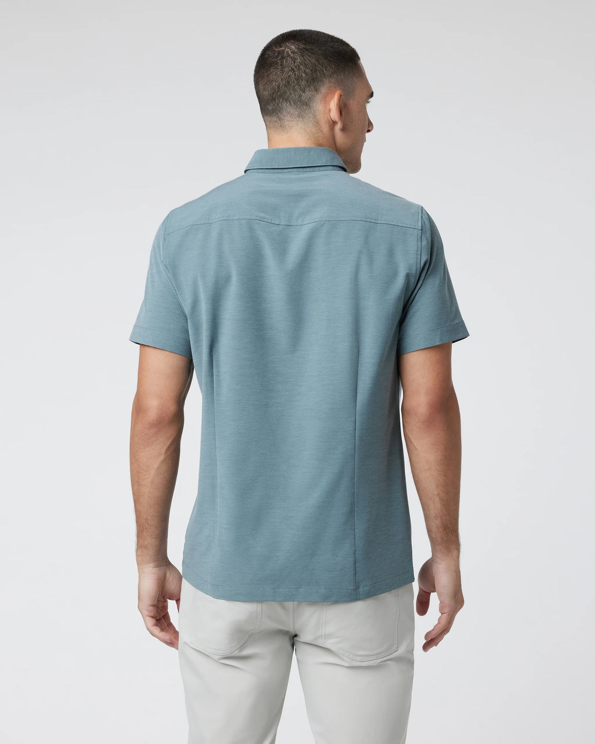 Short Sleeve Bridge Button Down