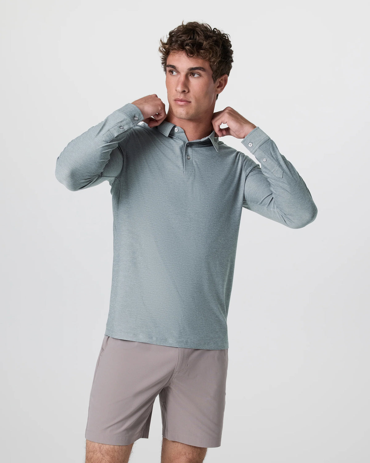Long Sleeve Strato Tech Polo