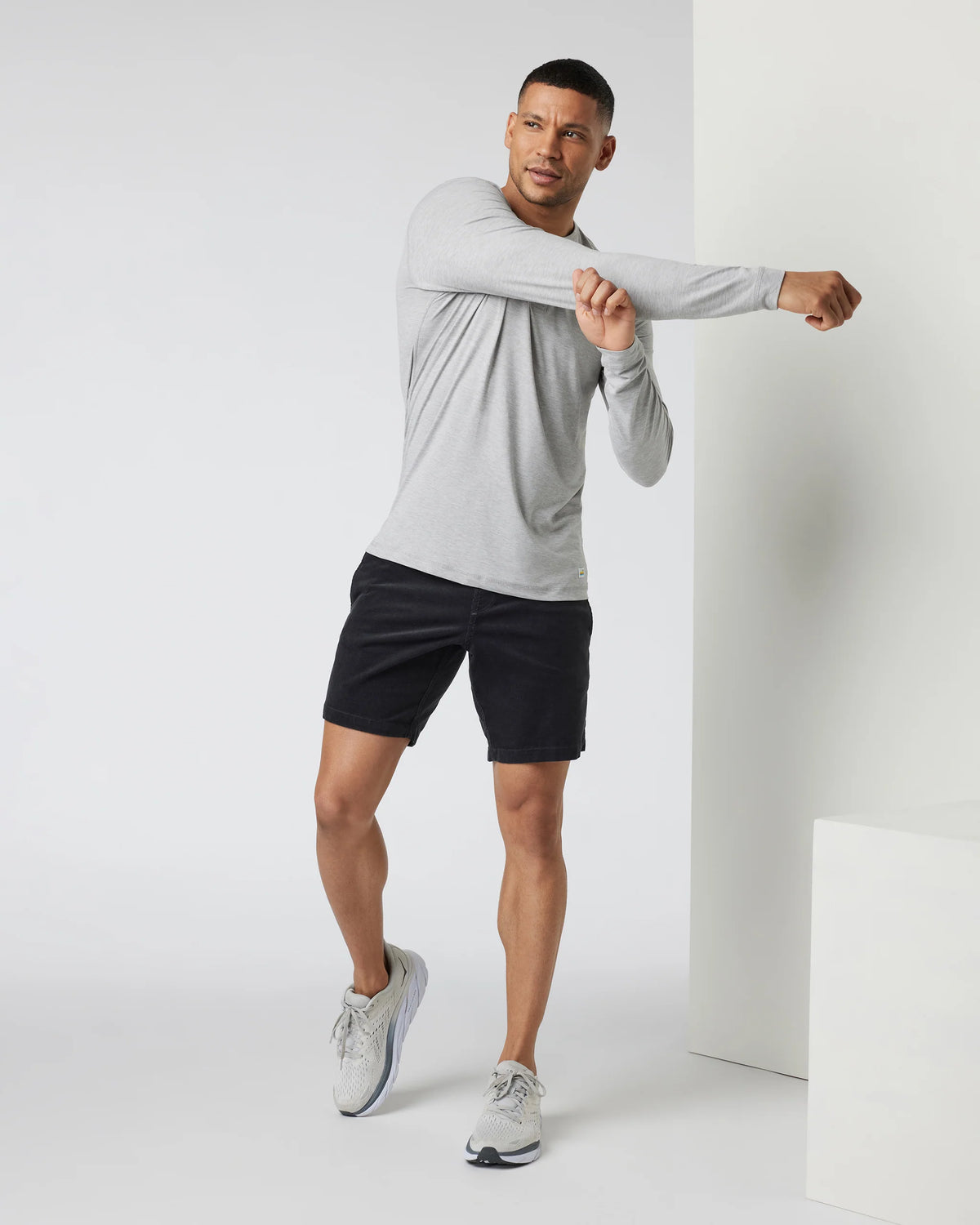 Long-Sleeve Ease Performance Henley