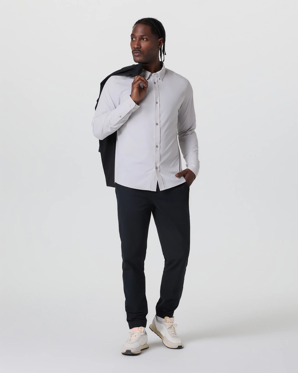 Long Sleeve TravelLite Button Down